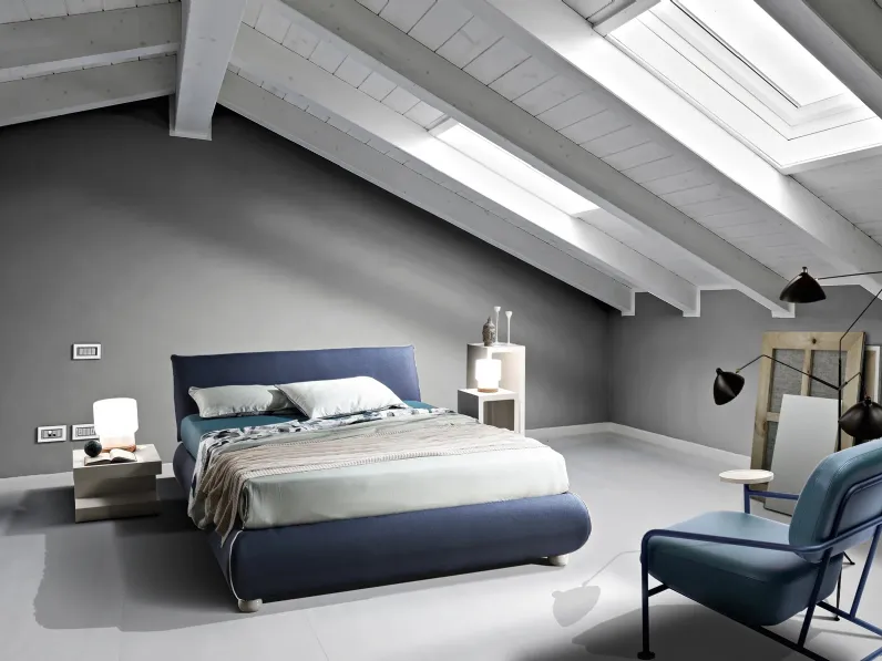 Letto in tessuto Felix di Artigianaletti