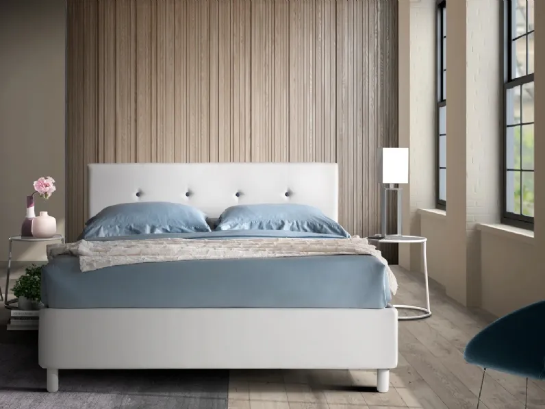 Letto con testiera Ischia di Artigianaletti