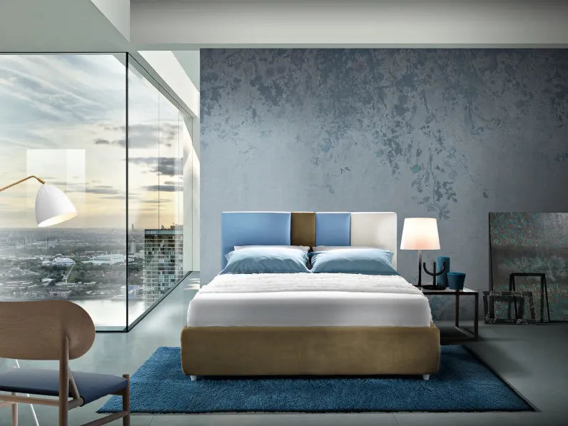 Letto in tessuto Kant di Artigianaletti