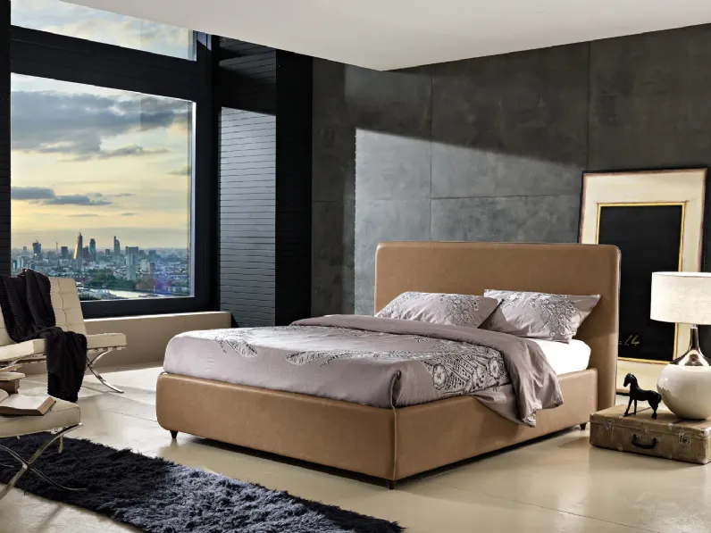 Letto con testiera Klem di Artigianaletti