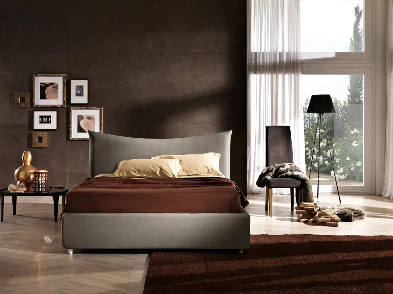 Letto in tessuto Pavese di Artigianaletti