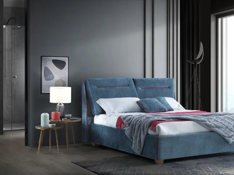 Letto imbottito Riace di Artigianaletti