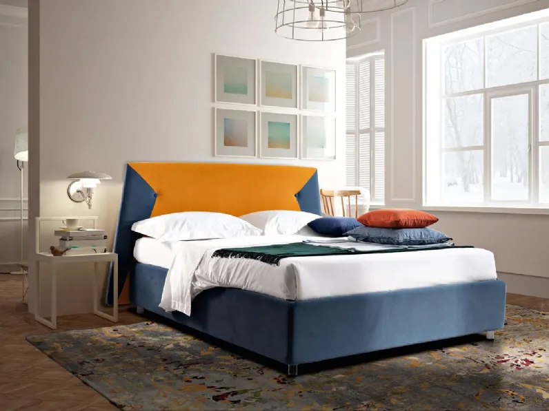 Letto con testiera Tailor di Artigianaletti