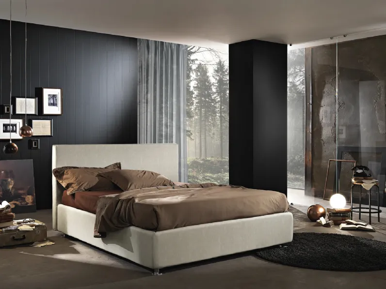 Letto in tessuto York di Artigianaletti