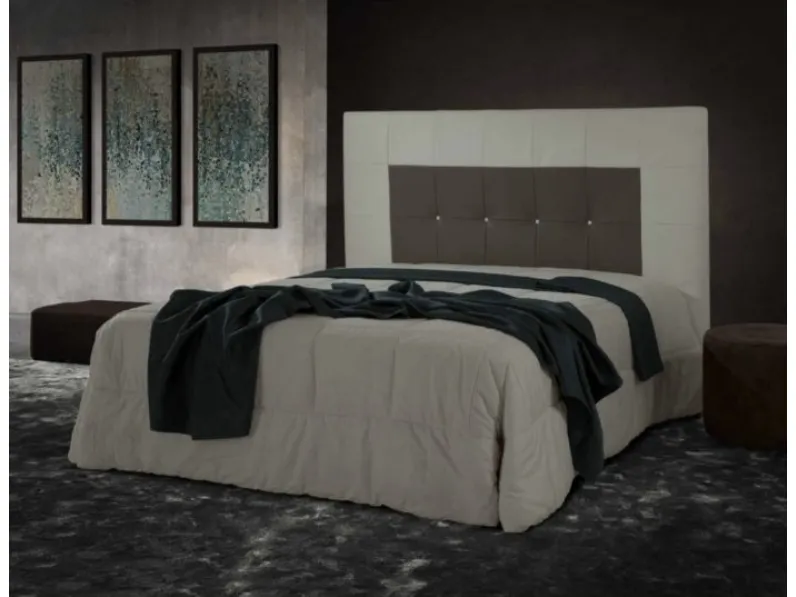 Letto con testiera Asia di Baiardi