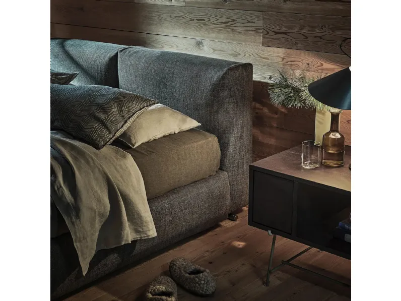 Letto con box contenitore Asolo di Flexform