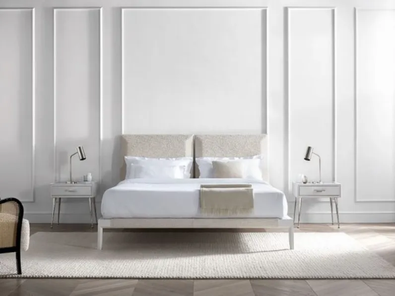 Letto con testiera Aspen Dedar di Tosconova