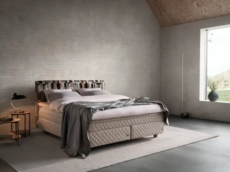 Letto con testiera Astoria di Duxiana