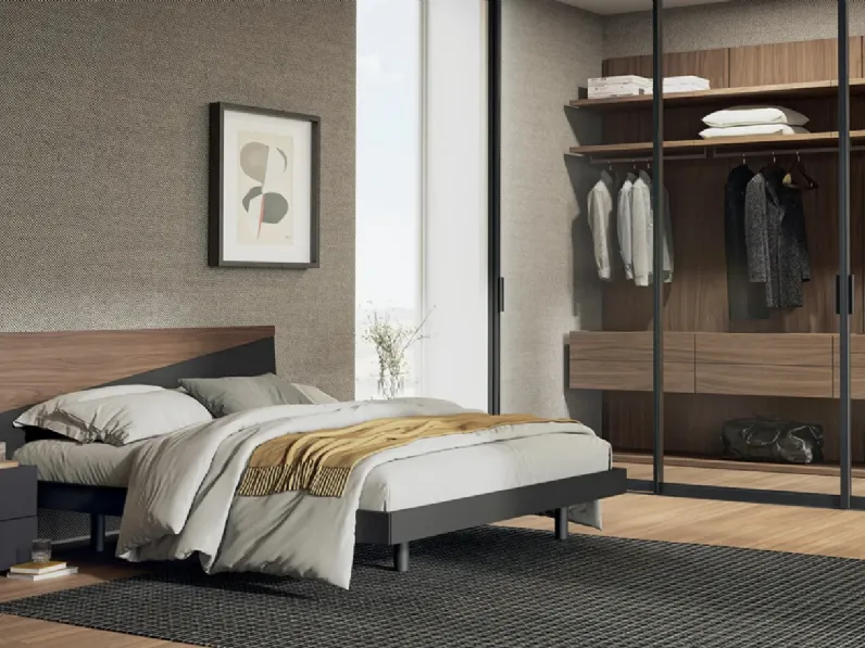 Letto con testiera Atena di Dielle Modus