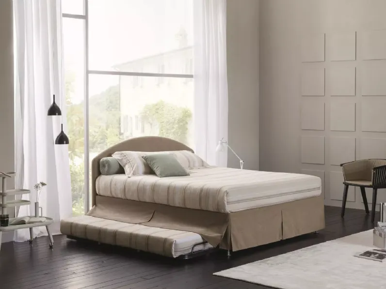 Letto Banner Combi con box contenitore e letto estraibile di Oggioni
