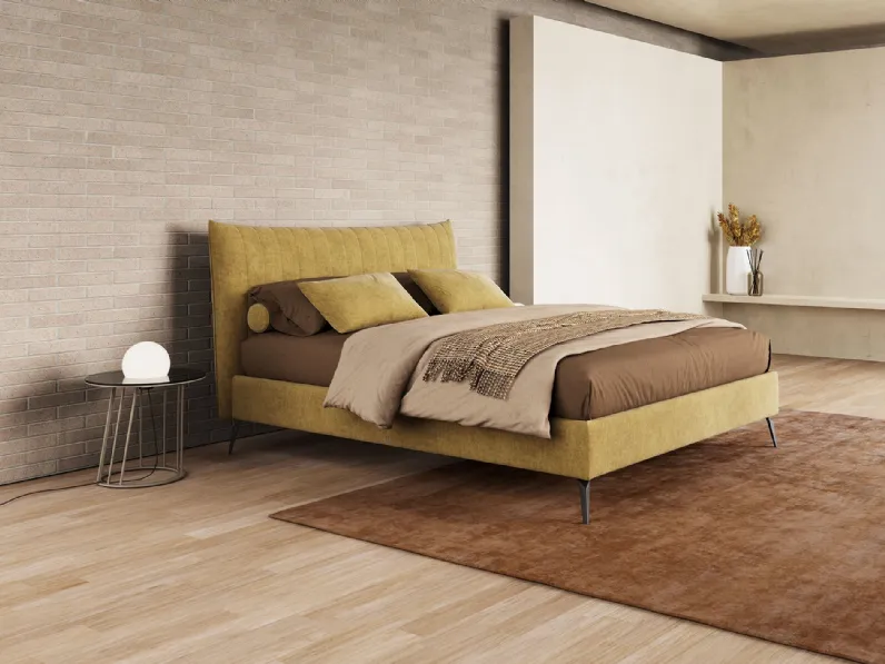 Letto imbottito Barnet di Novaluna