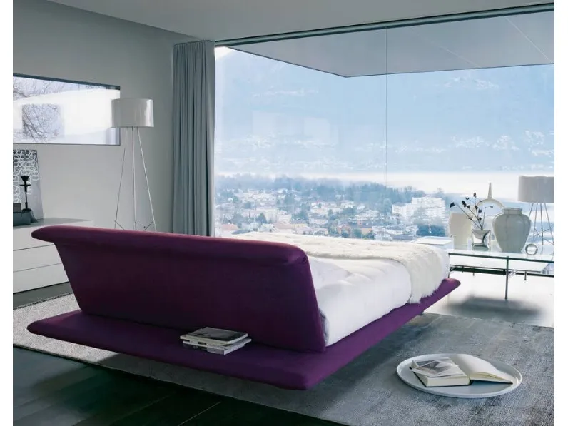 Letto matrimoniale di design Siena di B&B Italia