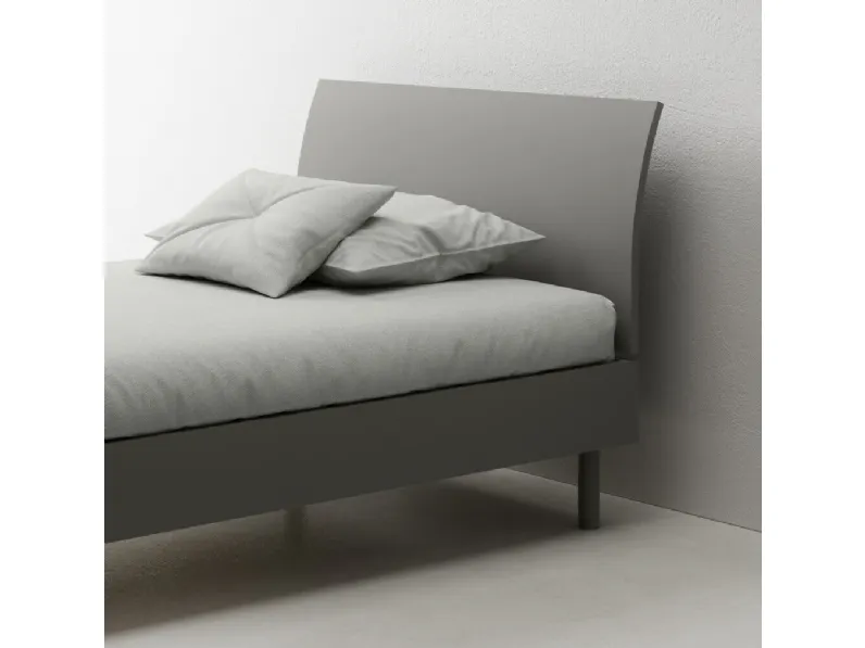 Letto matrimoniale con testiera Bent di Zalf