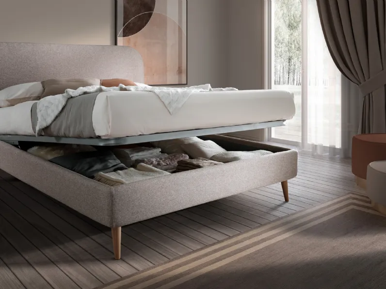 Letto Bogart Twenty con box contenitore di San Lorenzo
