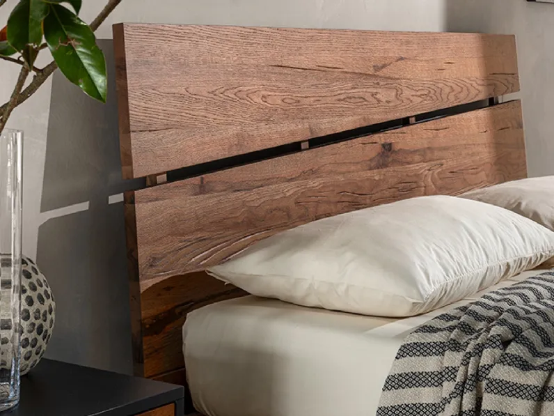 Letto Bogotà in legno di rovere di Le Fablier