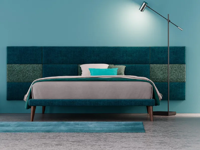 Letto Boiserie Brick + Sommier di Divaletti Home