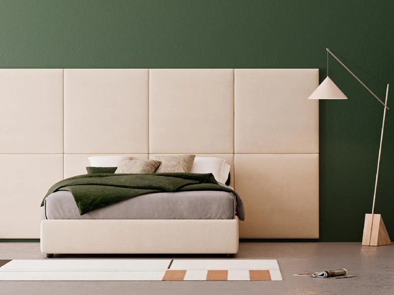 Letto Boiserie Brick + Sommier di Divaletti Home