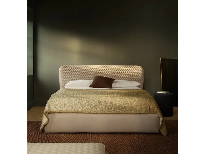 Letto imbottito Corolle di Bolzan Letti