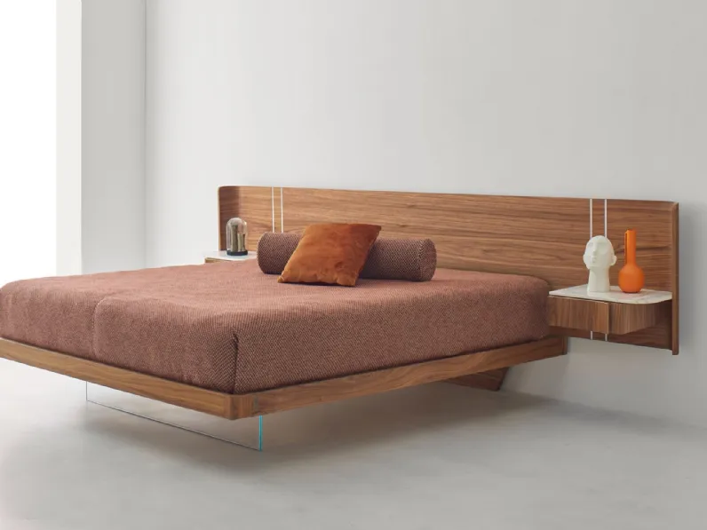 Letto Book Fluttuante in legno di Modesign