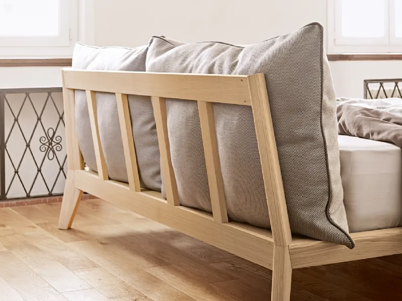 Letto Bora finitura Natural Oak di Treku