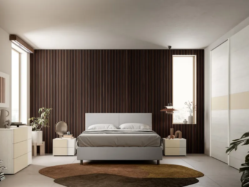 Letto con contenitore Bora di SantaLucia