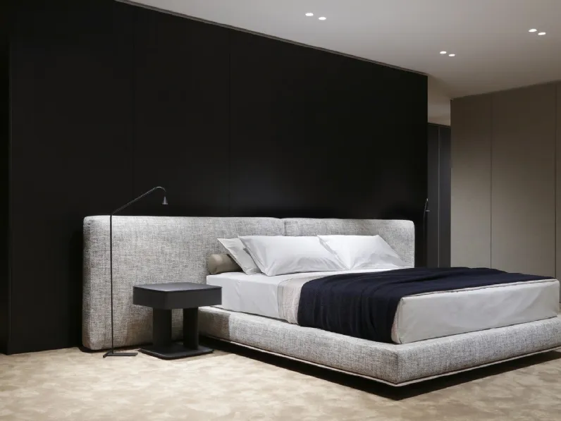 Letto imbottito Brera di Poliform
