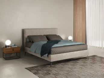 Letto imbottito Bristol Novaluna