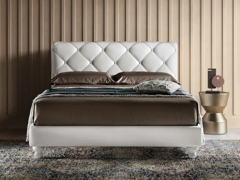 Letto in ecopelle Novel Lux di Bside