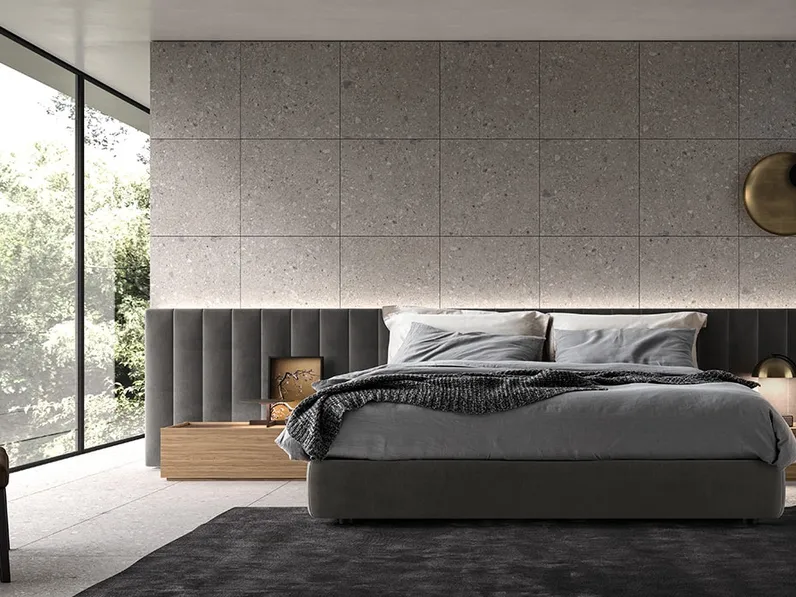 Letto imbottito BuildMe di Kico