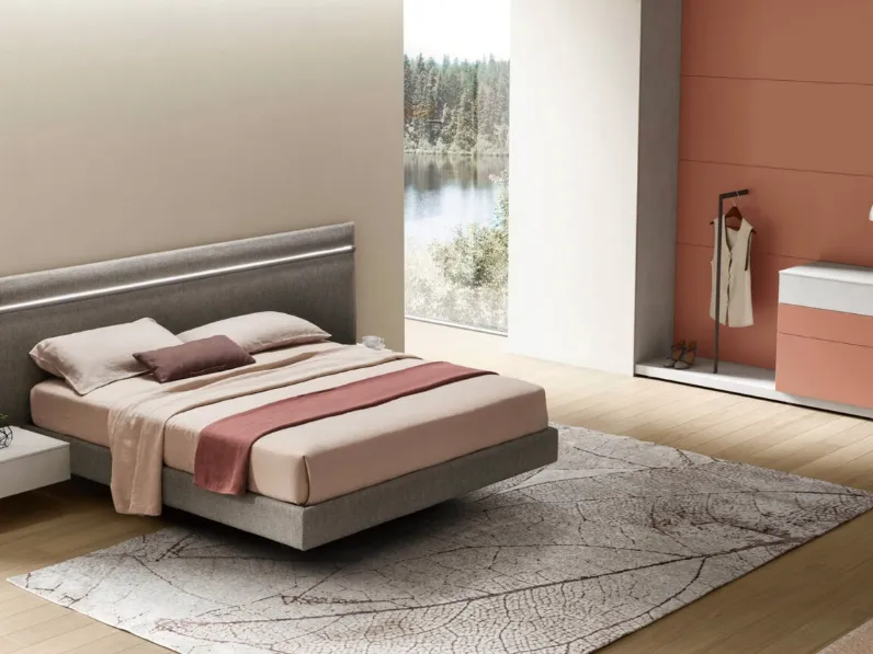 Letto Bumpy Imbottito di Maronese