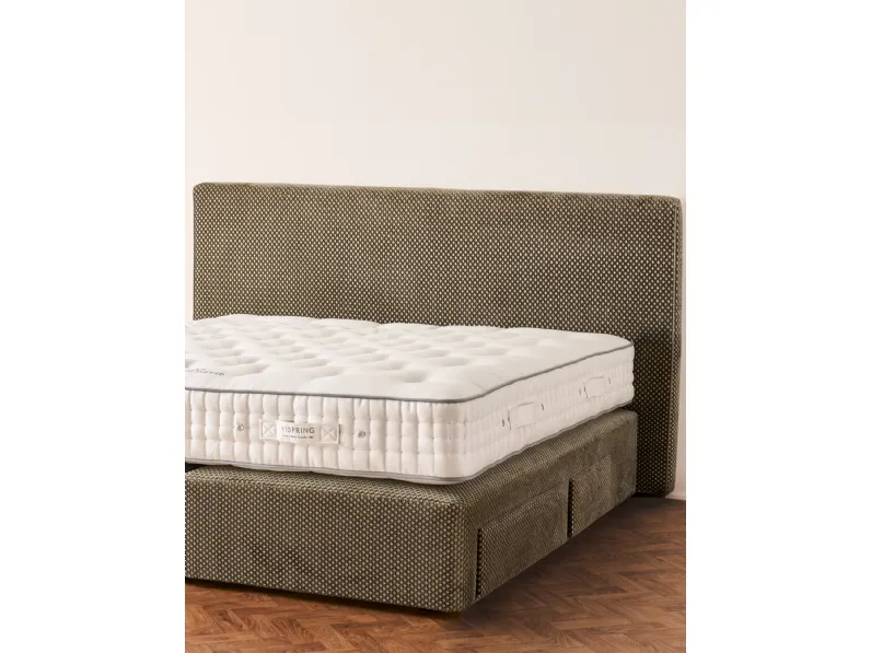 Letto in tessuto Burlington di Vispring