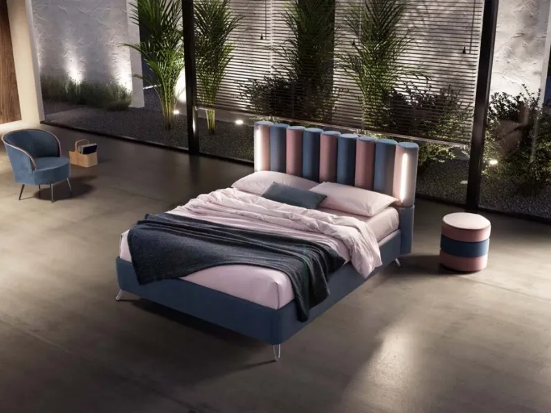 Letto matrimoniale Caleido di Stilfar Italia