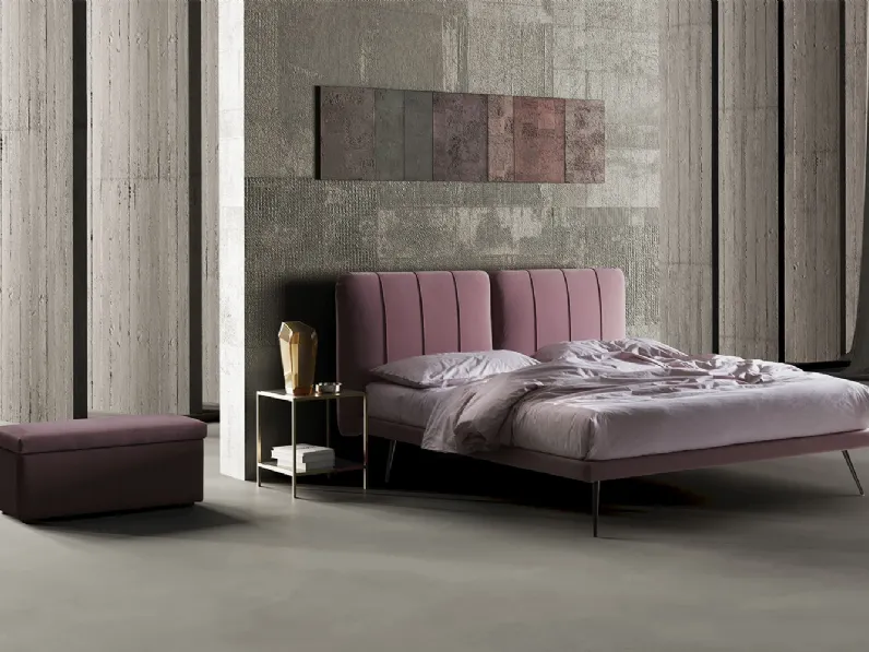 Letto in tessuto Camilla di Stilfar Italia