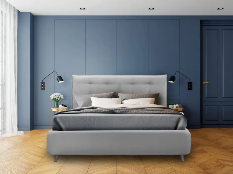Letto imbottito Chloe di Florentiabed
