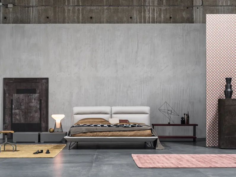 Letto Crystal di Cierre Imbottiti