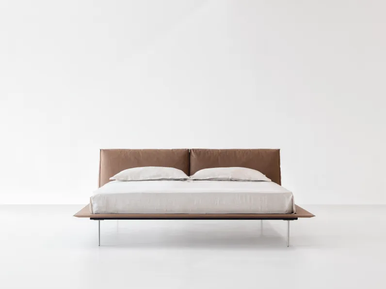 Letto Vogue Cuoio di Cierre Imbottiti