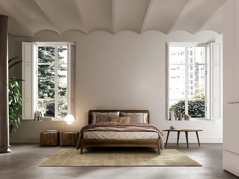 Letto con testiera Golf Sector di Colombini Casa