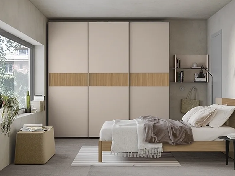 Letto con testiera Sector di Colombini Casa