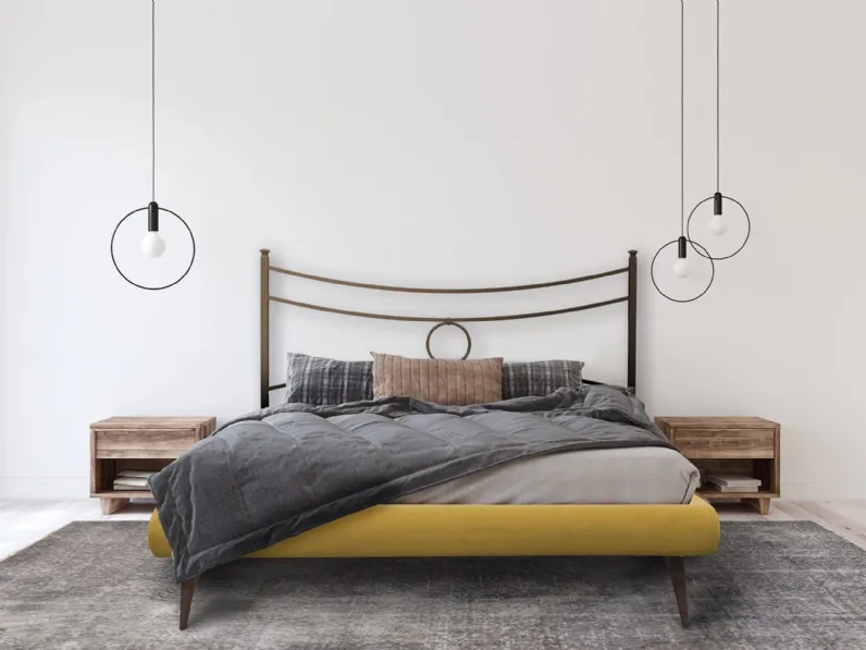 Letto Conca in ferro battuto di Florentiabed