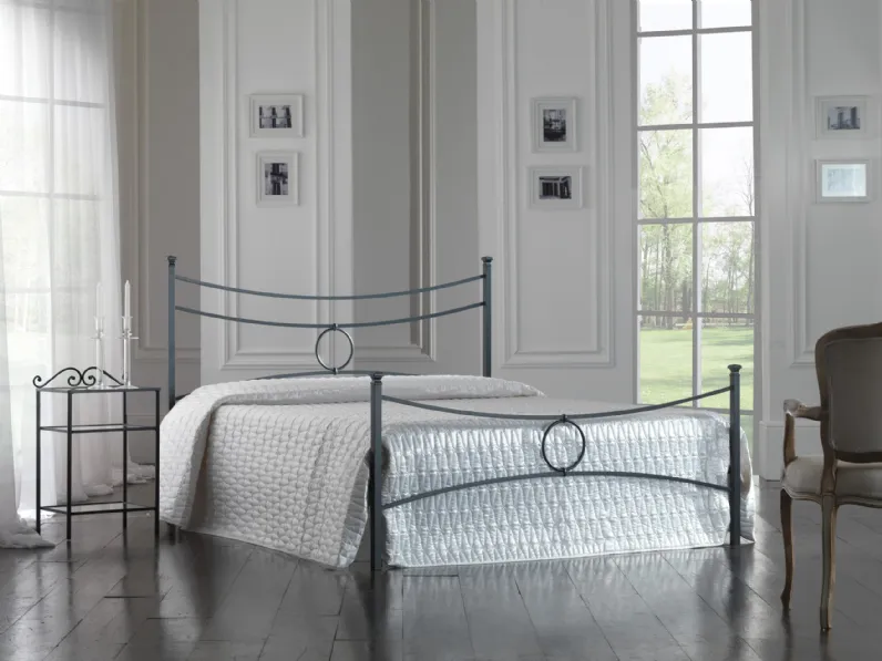 Letto Conca in ferro battuto di Florentiabed