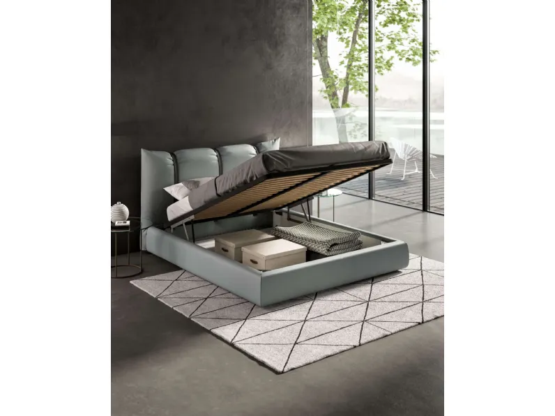Letto con box contenitore Confit di Ozzio