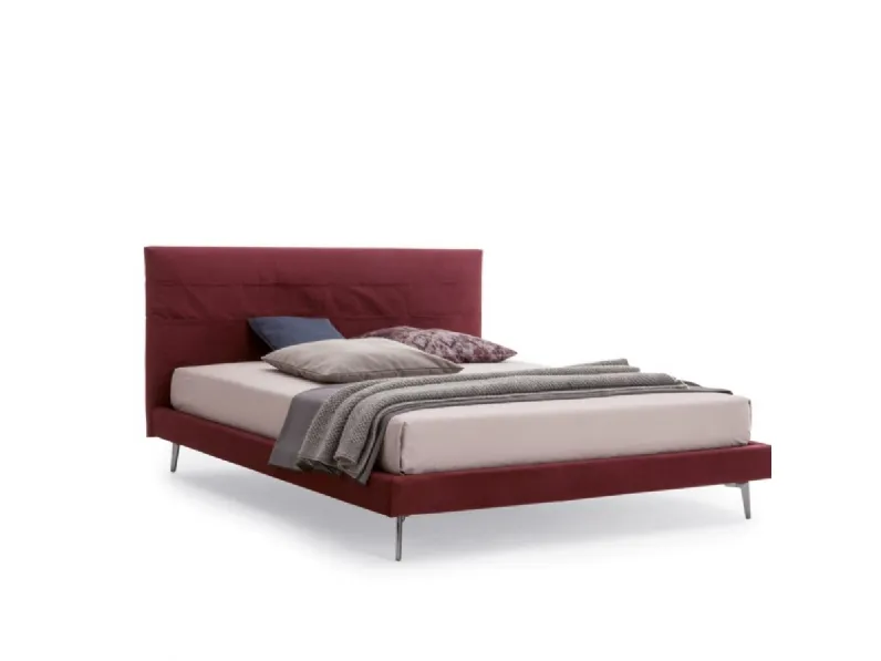 Letto matrimoniale in tessuto Bag di Confort Line