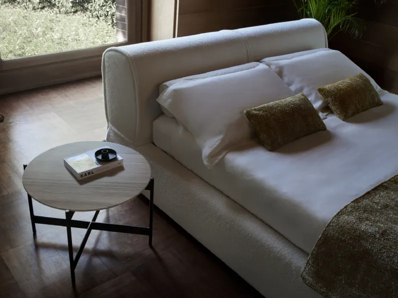 Letto imbottito Bergère di Conte