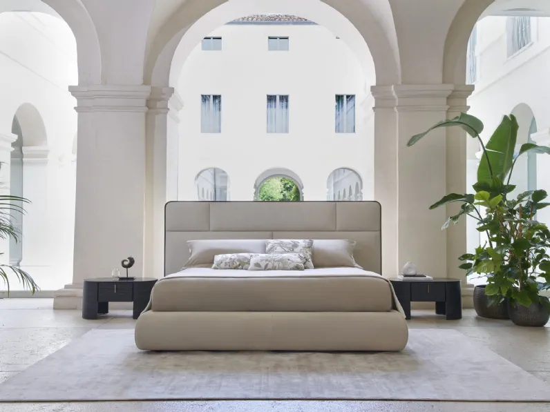 Letto con testiera Suite di Conte