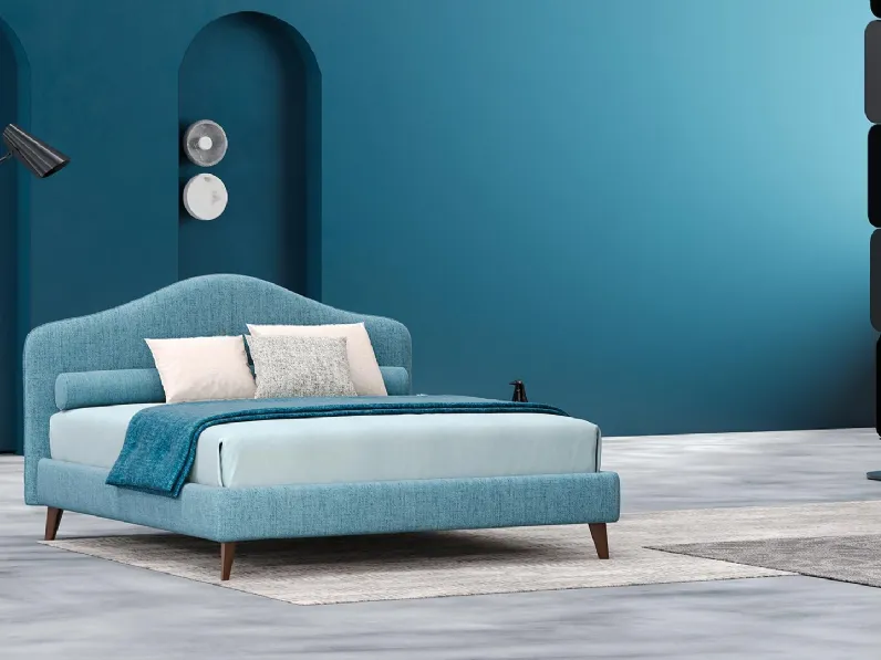 Letto classico con contenitore Daniel di Divaletti Home