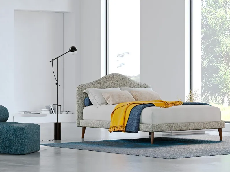Letto classico con contenitore Daniel di Divaletti Home