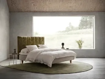Letto matrimoniale con testiera Dante di Duxiana