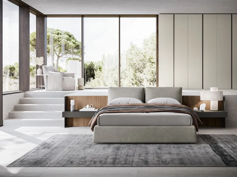 Letto Defilè con box contenitore di Alf Da Frè