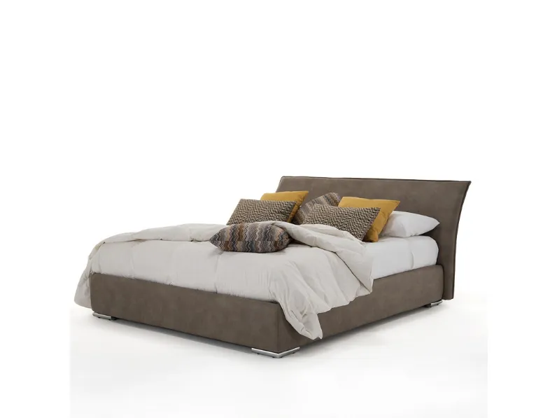 Letto in pelle Demì di Rimar