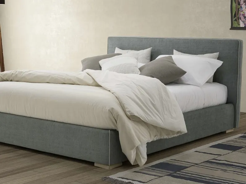 Letto in tessuto con contenitore Des Alpes di Rimar